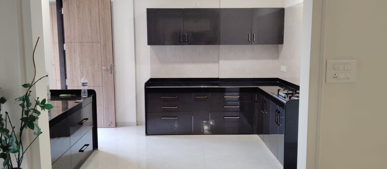 Kitchen, atrium-skyward 2 Bedroom 790 Sq.Ft. Apartment In Undri Pune 8364129