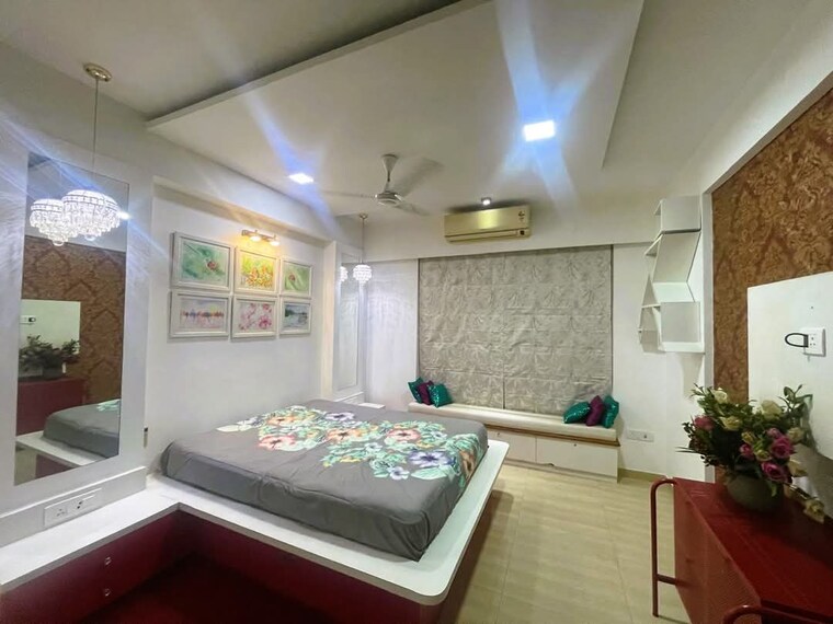 Master Bedroom, hiranandani-astra 2 Bedroom 950 Sq.Ft. Apartment In Ghodbunder Road Thane 8364203