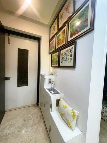 Living Room in 2 BHK Apartment at Hiranandani Astra, Ghodbunder Road – for Sale