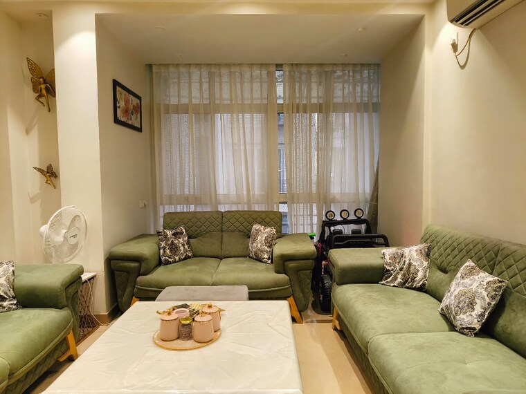 Living Room, nitishree-lotus-pond-blessed-homes 3 Bedroom 1955 Sq.Ft. Apartment In Vaibhav Khand Ghaziabad 8364265