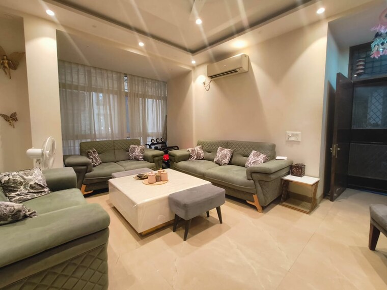 Living Room, nitishree-lotus-pond-blessed-homes 3 Bedroom 1955 Sq.Ft. Apartment In Vaibhav Khand Ghaziabad 8364265