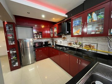 Kitchen in 3 BHK Apartment at Puravankara Purva Whitehall, Sarjapur Road – for Rent