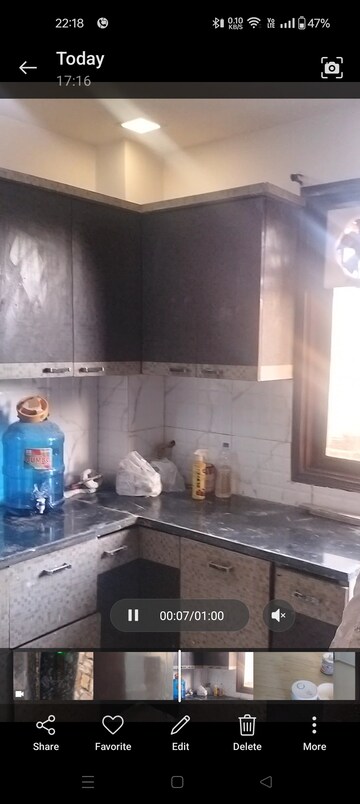 Kitchen in 3 BHK Apartment at Burari – for Rent
