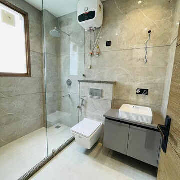 Bathroom in 4 BHK Builder Floor at Ansal API Esencia, Sector 67 – for Sale
