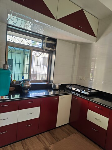 Kitchen in 3 BHK Builder Floor at Vasai West – for Sale