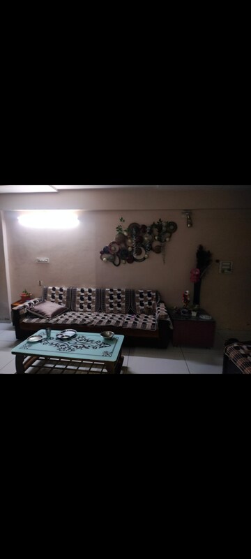 Living Room in 3 BHK Apartment at Rushabhdev Sharan Sapphire, Motera – for Rent