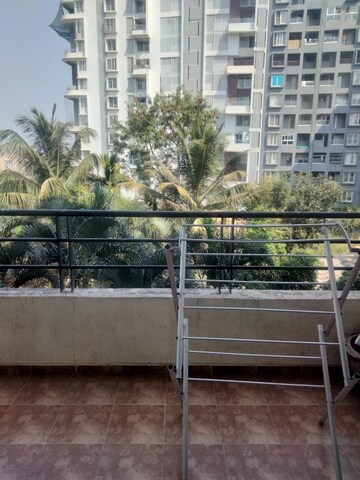 Balcony in 1 BHK Apartment at Townscape Mithila Nagari, Pimple Saudagar – for Rent