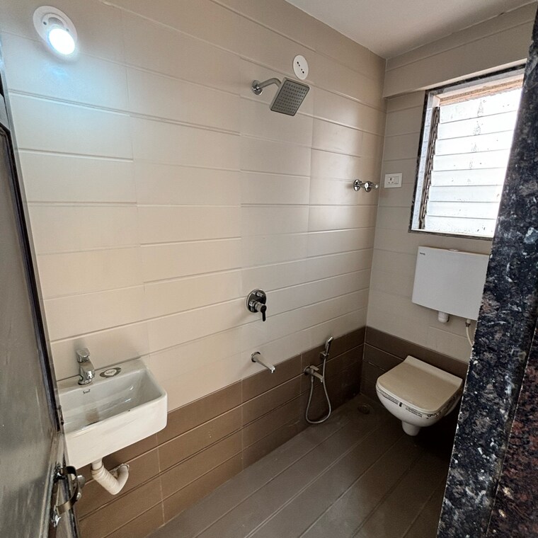 Bathroom, sector 4 pushpak nagar 2 Bedroom 1147 Sq.Ft. Apartment In Sector 4 Pushpak Nagar Navi Mumbai 8364343