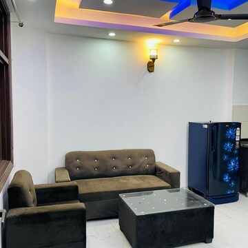 Living Room in 1 BHK Builder Floor at Saket – for Rent
