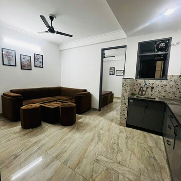 Living Room in 1 BHK Builder Floor at Saket – for Rent