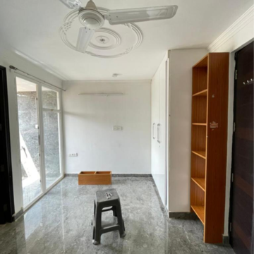 Bathroom in 1 BHK Builder Floor at Saket – for Rent