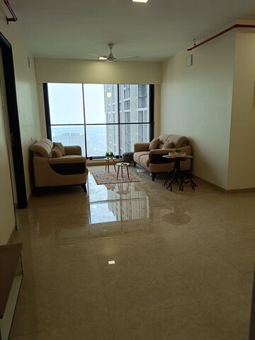 Living Room in 3 BHK Apartment at Dosti Eastern Bay, Wadala – for Rent