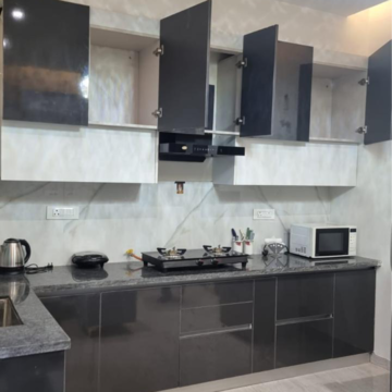 Kitchen in 1 BHK Apartment at Patiala Road – for Rent