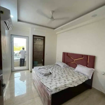 Bedroom in 3 BHK Builder Floor at Chattarpur – for Rent