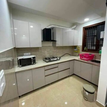 Kitchen in 3 BHK Builder Floor at Chattarpur – for Rent