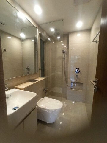 Bathroom in 2 BHK Apartment at Hiranandani Highland, Powai – for Rent