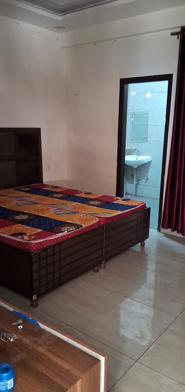Bedroom in 3 BHK Builder Floor at Peer Mucchalla – for Rent