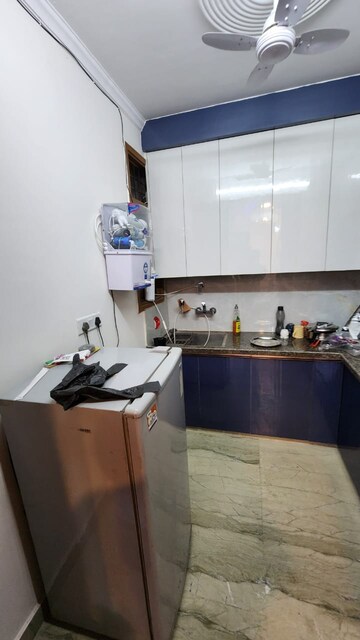 Kitchen in 3 BHK Builder Floor at Arjun Nagar – for Sale