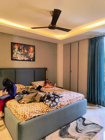 Bedroom in 3 BHK Builder Floor at Unitech Greenwood City Apartment, Sector 45 – for Rent