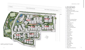 Master Plan in 2 BHK Apartment at IRA Moon Glade, Narsingi – for Sale