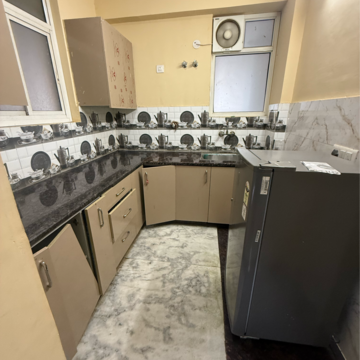 Kitchen in 1 RK Builder Floor at Sector 63 – for Rent