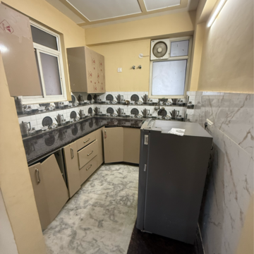 Kitchen in 1 RK Builder Floor at Sector 63 – for Rent