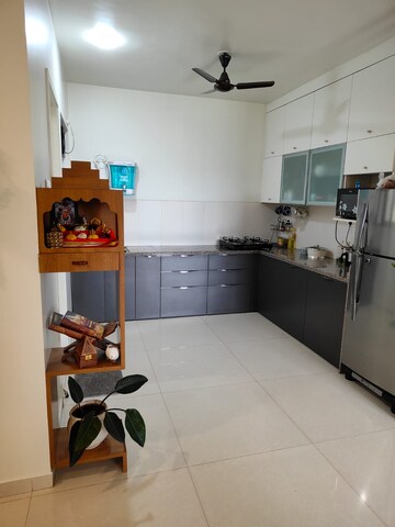 Kitchen in 2.5 BHK Apartment at Ganga Legend, Bavdhan – for Rent