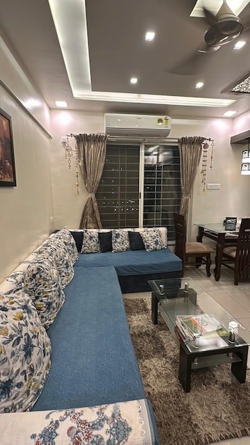 Living Room in 2.5 BHK Apartment at Ganga Legend, Bavdhan – for Rent