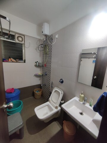 Bathroom in 2 BHK Apartment at Ganga Legend, Bavdhan – for Rent