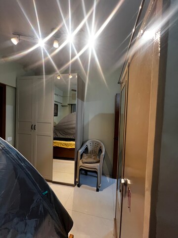 Master Bedroom in 1 BHK Apartment at Gurukrupa Marina Enclave, Malad West – for Sale