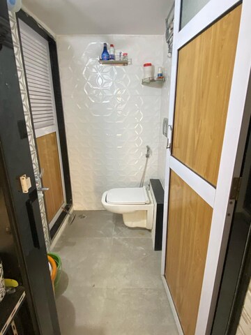 Bathroom in 1 BHK Apartment at Vaibhavi City, Kalyan West – for Rent