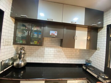Kitchen in 1 BHK Apartment at Vaibhavi City, Kalyan West – for Rent