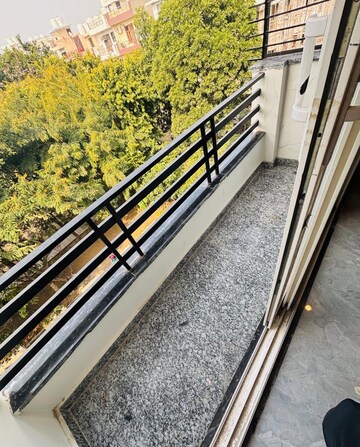 Balcony in 2 BHK Builder Floor at Khirki Extension – for Rent