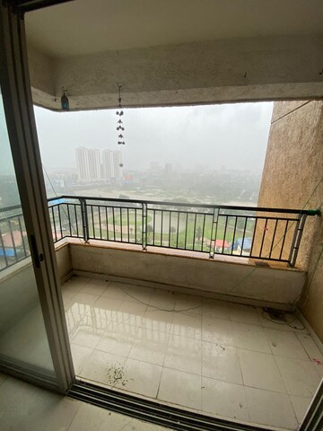 Balcony in 1.5 BHK Apartment at Lodha Palava City Lakeshore Greens, Dombivli East – for Rent