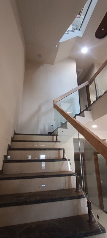 Staircase in 4 BHK Villa at New Sanganer Road – for Sale