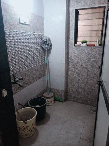 Bathroom in 1 BHK Apartment at Jai Mata Di Complex, Kalher – for Rent