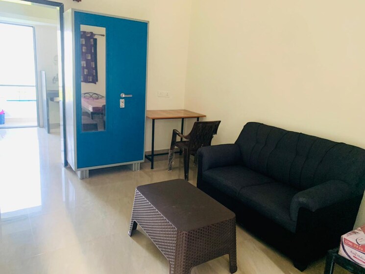 Living Room, mundhwa 1 RK 400 Sq.Ft. Apartment In Mundhwa Pune 8365073