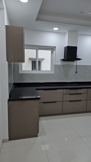 Kitchen in 3 BHK Apartment at Rajapushpa Eterna, Nanakramguda – for Rent
