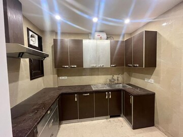 Kitchen in 3 BHK Builder Floor at East Of Kailash – for Rent