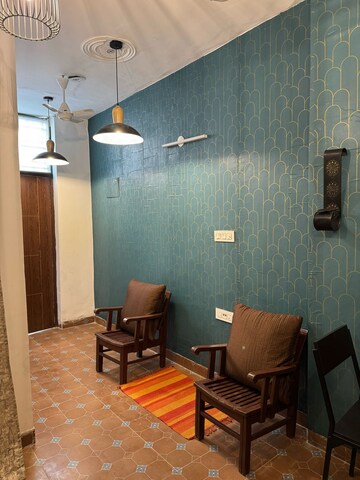 Living Room in 3 BHK Builder Floor at East Of Kailash – for Rent