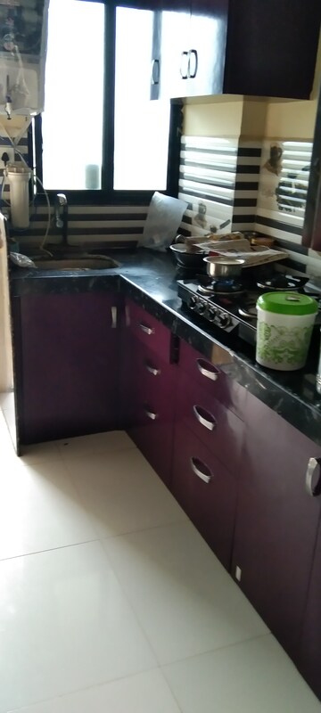 Kitchen in 3 BHK Builder Floor at Ghogali – for Rent