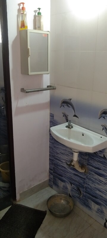 Bathroom in 3 BHK Builder Floor at Ghogali – for Rent