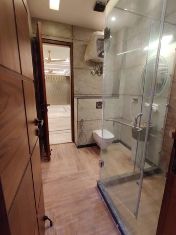 Bathroom in 2 BHK Builder Floor at Saket – for Rent