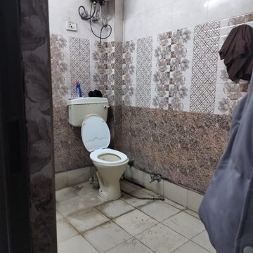 Bathroom in 1 BHK Apartment at Palm Residency Chhatarpur, Rajpur Khurd Extension – for Rent