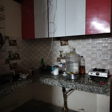 Kitchen in 1 BHK Apartment at Palm Residency Chhatarpur, Rajpur Khurd Extension – for Rent