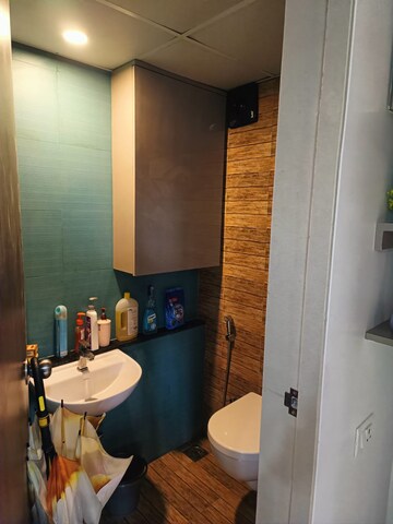 Bathroom in 1 BHK Apartment at Lodha Quality Home Tower 5, Majiwada – for Rent