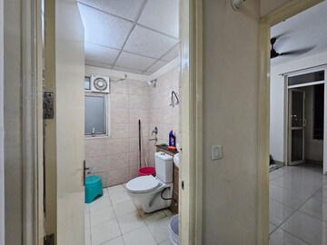 Bathroom in 3 BHK Apartment at Wave Executive Floors, Wave City – for Rent
