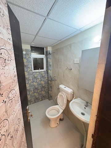 Bathroom in 2 BHK Apartment at Signature The Millennia 2, Sector 37d – for Rent