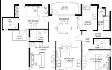 3 BHK Apartment For Sale in RPS Savana, Sector 88