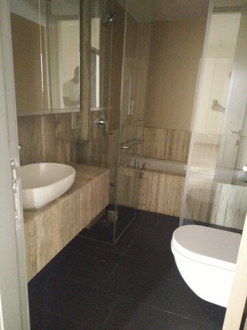 Bathroom in 3 BHK Apartment at Lodha Elisium, Wadala – for Rent
